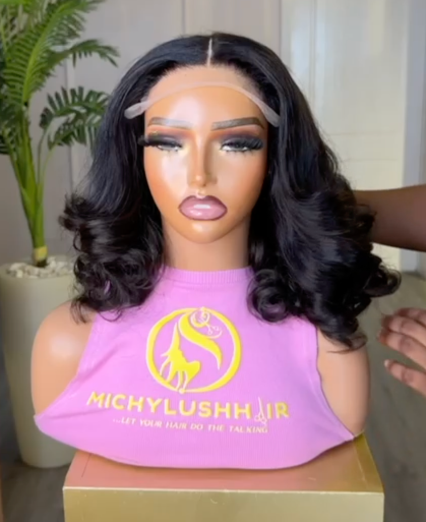 Luxury 12 inches Sdd bouncy 5*5 closure